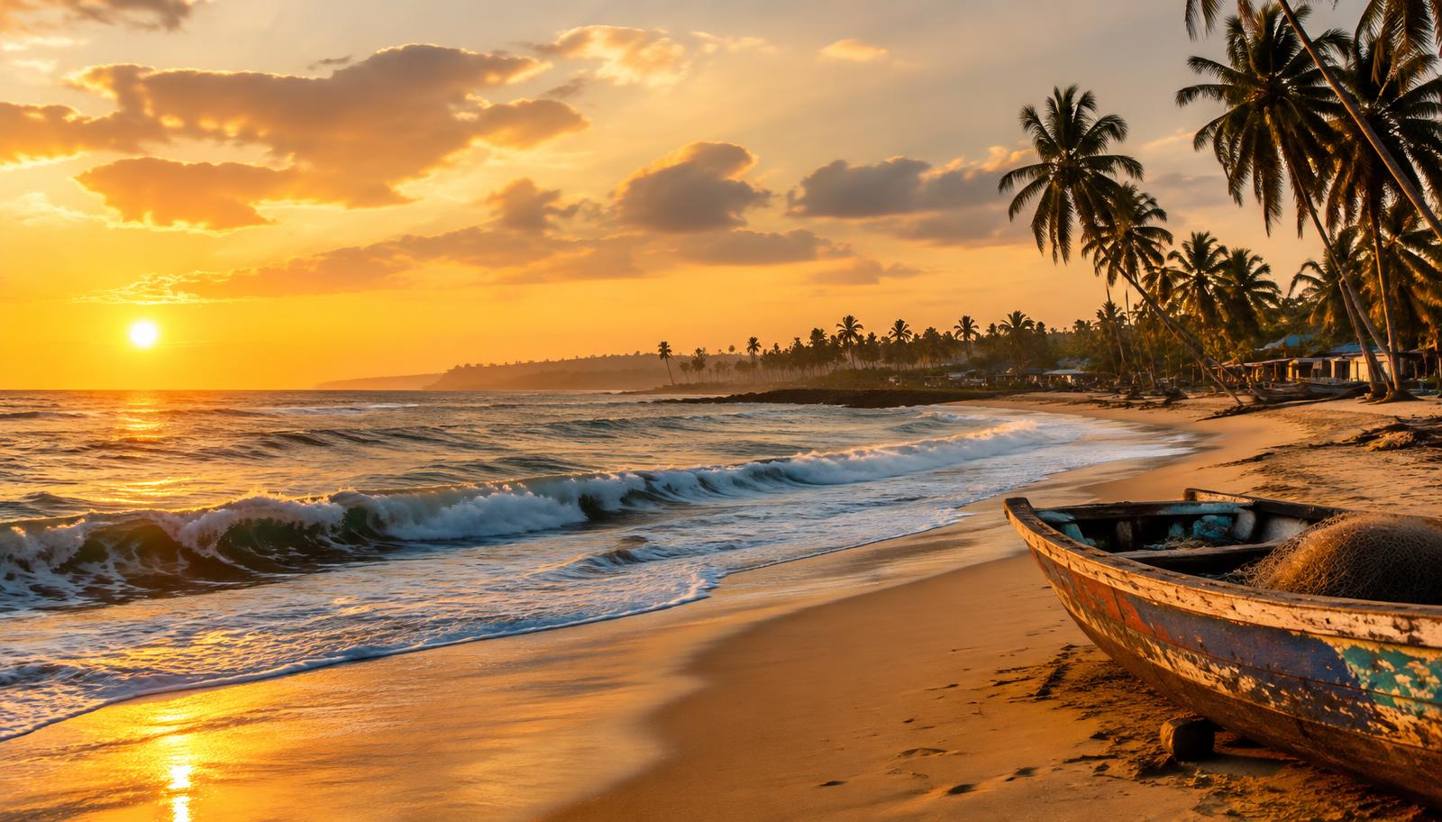 Liberian coastline