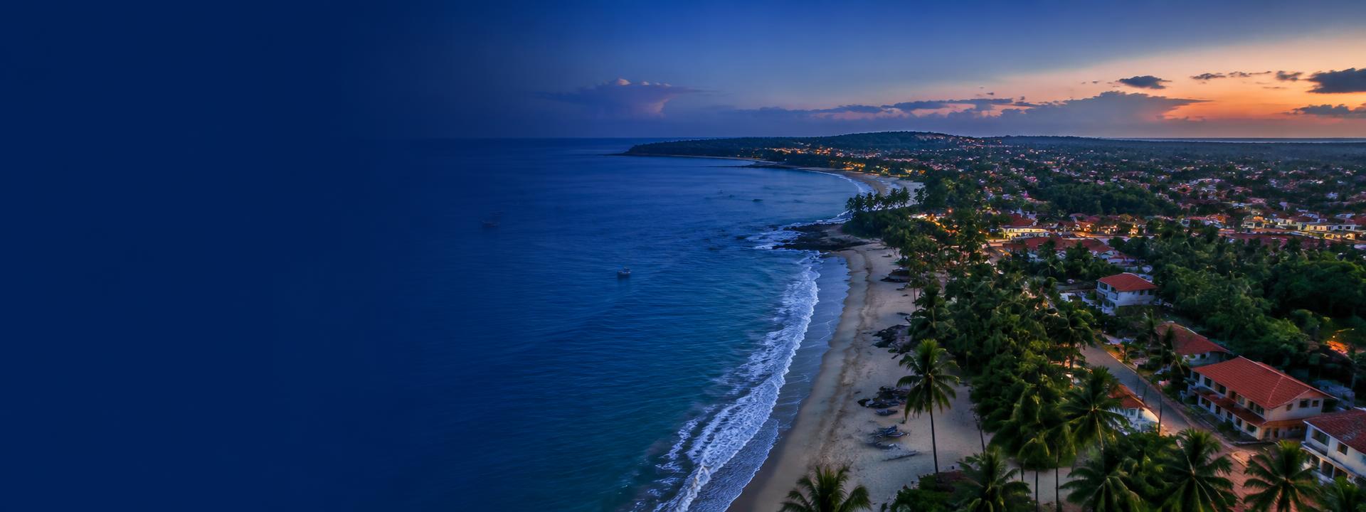 Liberian coastline